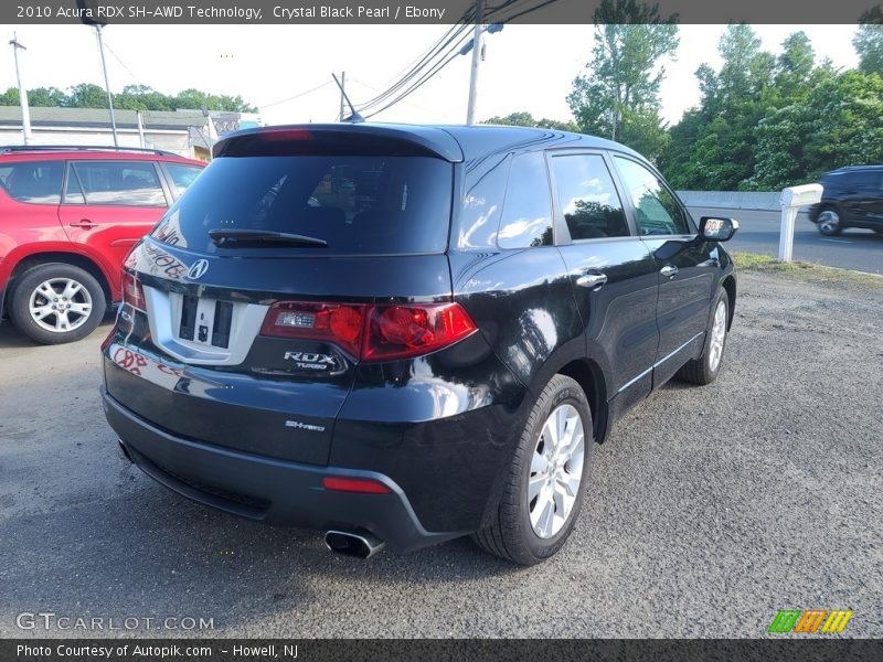 Crystal Black Pearl / Ebony 2010 Acura RDX SH-AWD Technology