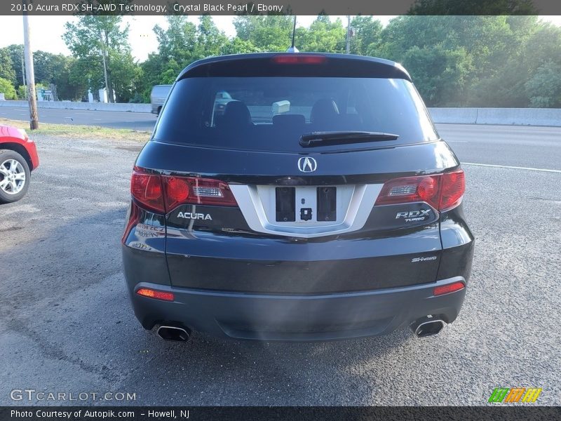 Crystal Black Pearl / Ebony 2010 Acura RDX SH-AWD Technology