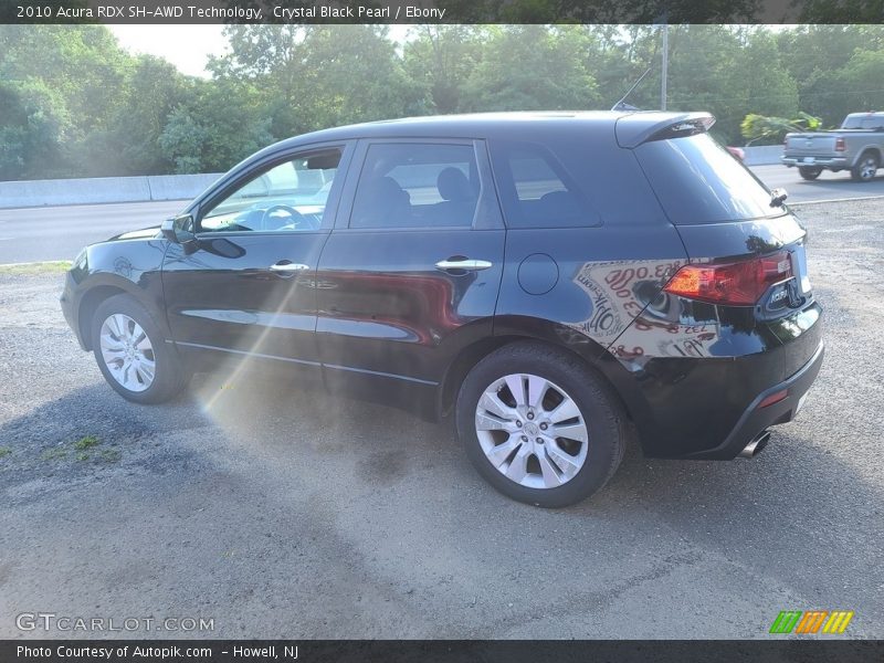 Crystal Black Pearl / Ebony 2010 Acura RDX SH-AWD Technology