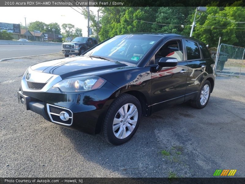 Crystal Black Pearl / Ebony 2010 Acura RDX SH-AWD Technology