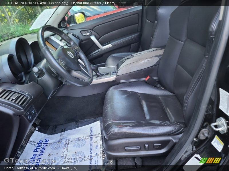 Crystal Black Pearl / Ebony 2010 Acura RDX SH-AWD Technology