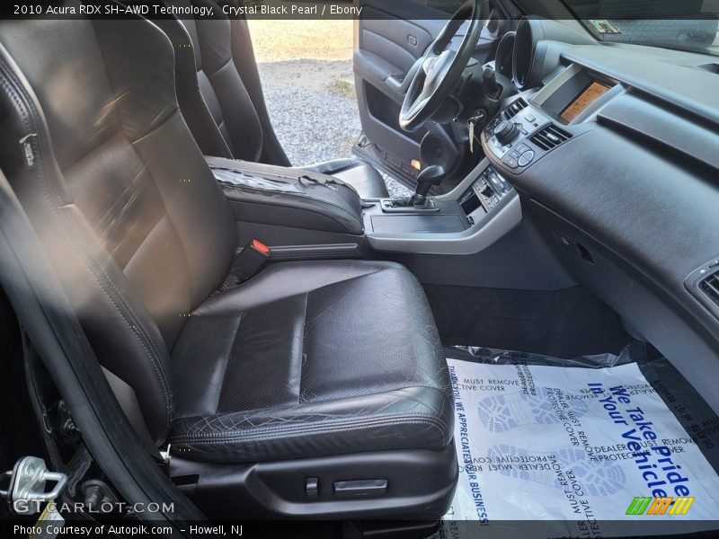 Crystal Black Pearl / Ebony 2010 Acura RDX SH-AWD Technology