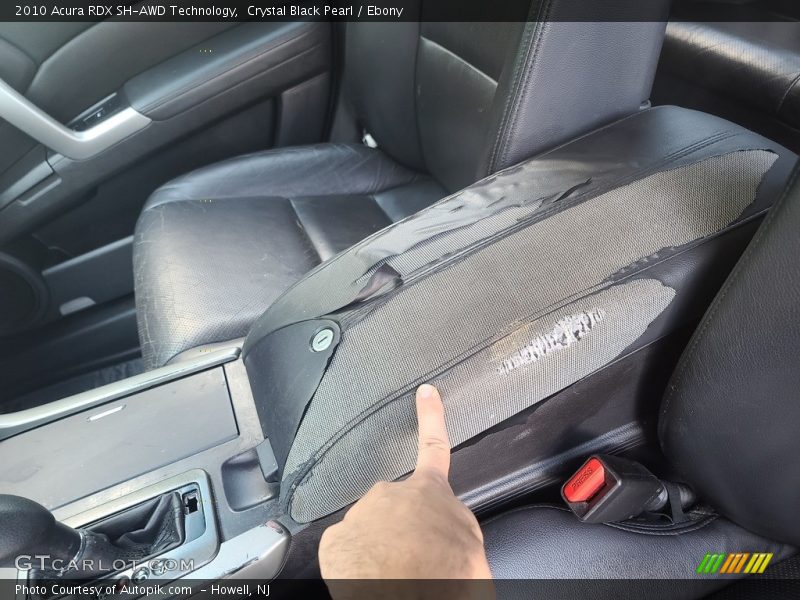 Crystal Black Pearl / Ebony 2010 Acura RDX SH-AWD Technology