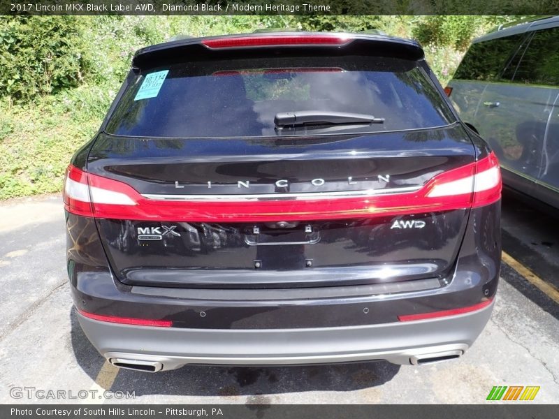  2017 MKX Black Label AWD Diamond Black