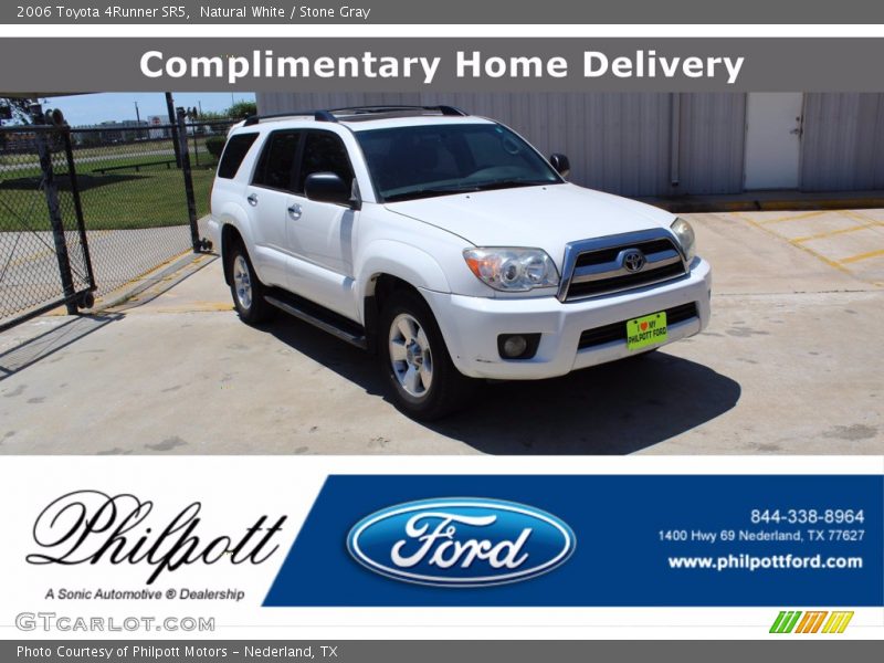 Natural White / Stone Gray 2006 Toyota 4Runner SR5