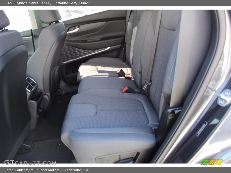 Portofino Gray / Black 2020 Hyundai Santa Fe SEL