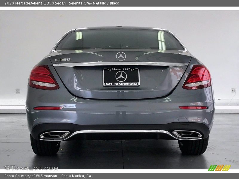 Selenite Grey Metallic / Black 2020 Mercedes-Benz E 350 Sedan