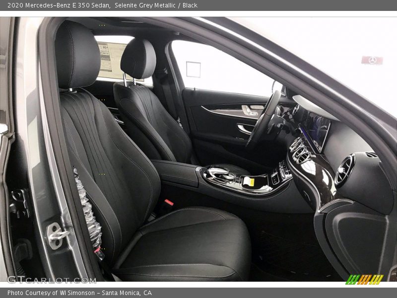 Selenite Grey Metallic / Black 2020 Mercedes-Benz E 350 Sedan