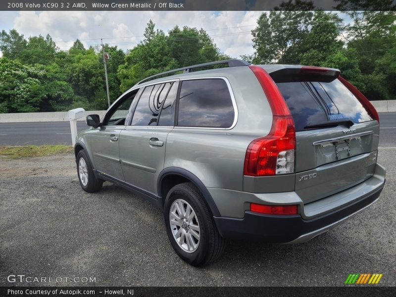 Willow Green Metallic / Off Black 2008 Volvo XC90 3.2 AWD