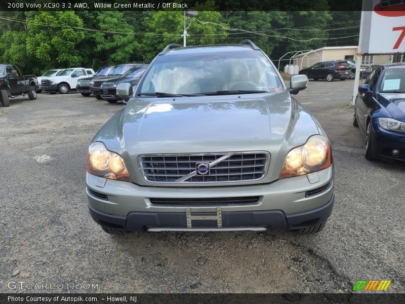 Willow Green Metallic / Off Black 2008 Volvo XC90 3.2 AWD