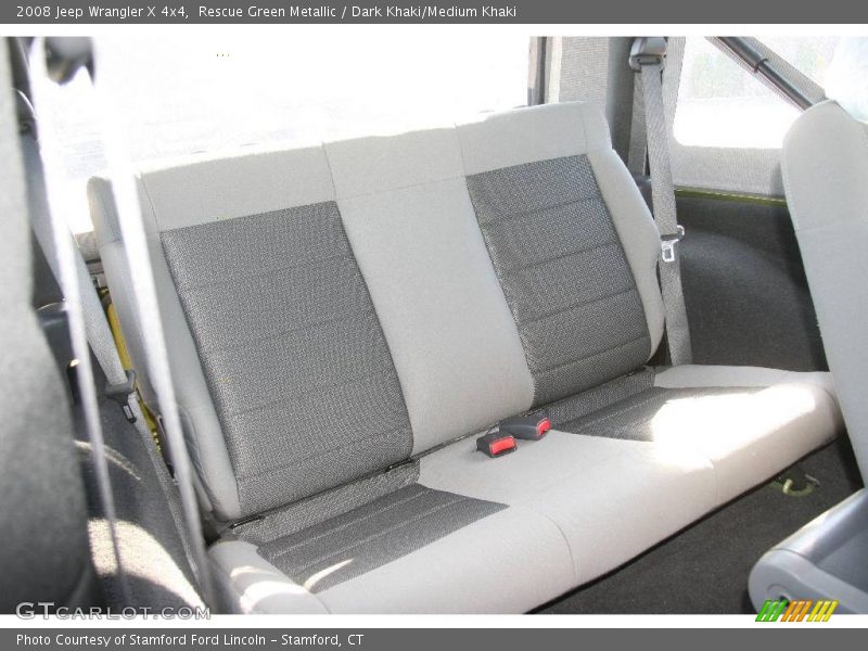 Rescue Green Metallic / Dark Khaki/Medium Khaki 2008 Jeep Wrangler X 4x4