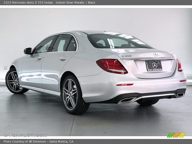 Iridium Silver Metallic / Black 2020 Mercedes-Benz E 350 Sedan