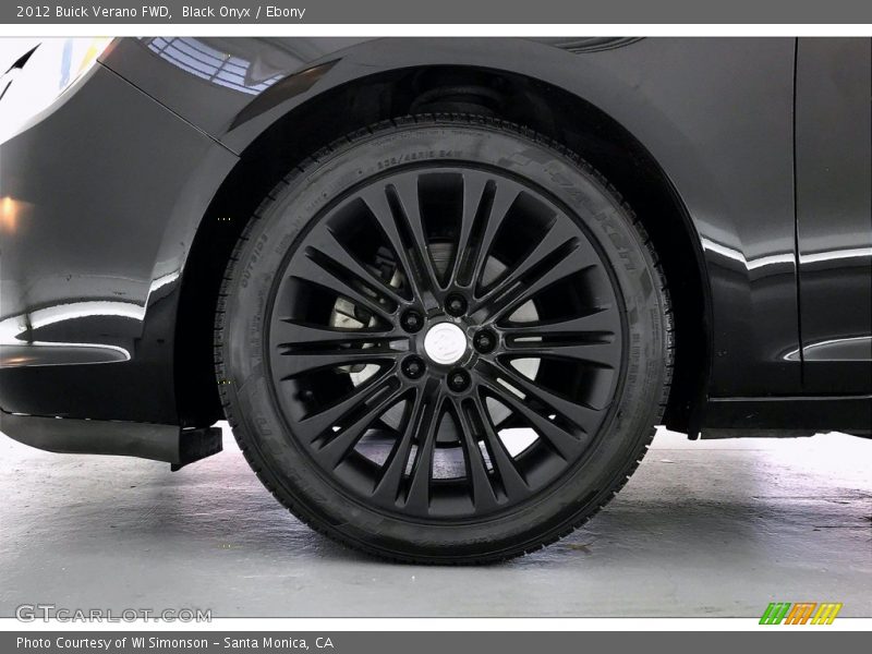 Black Onyx / Ebony 2012 Buick Verano FWD