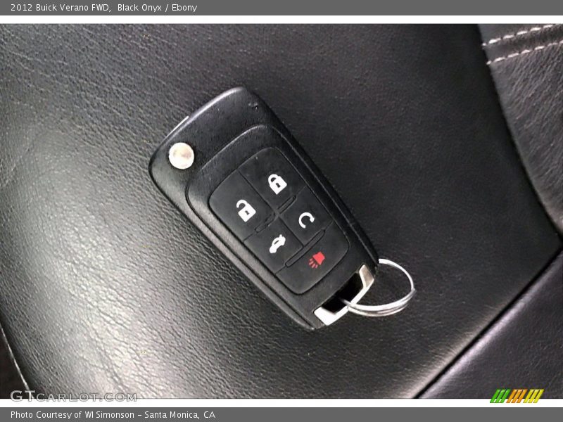 Black Onyx / Ebony 2012 Buick Verano FWD