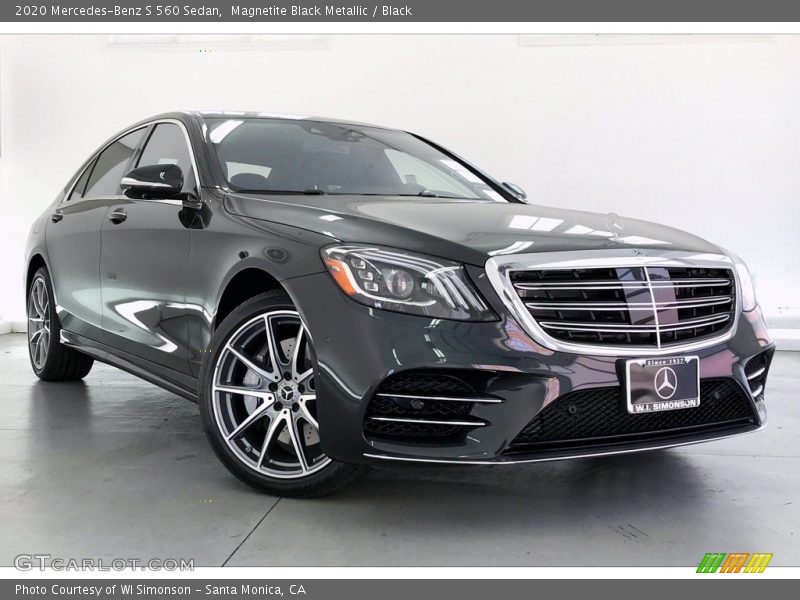 Magnetite Black Metallic / Black 2020 Mercedes-Benz S 560 Sedan