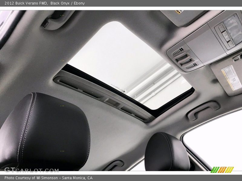 Black Onyx / Ebony 2012 Buick Verano FWD