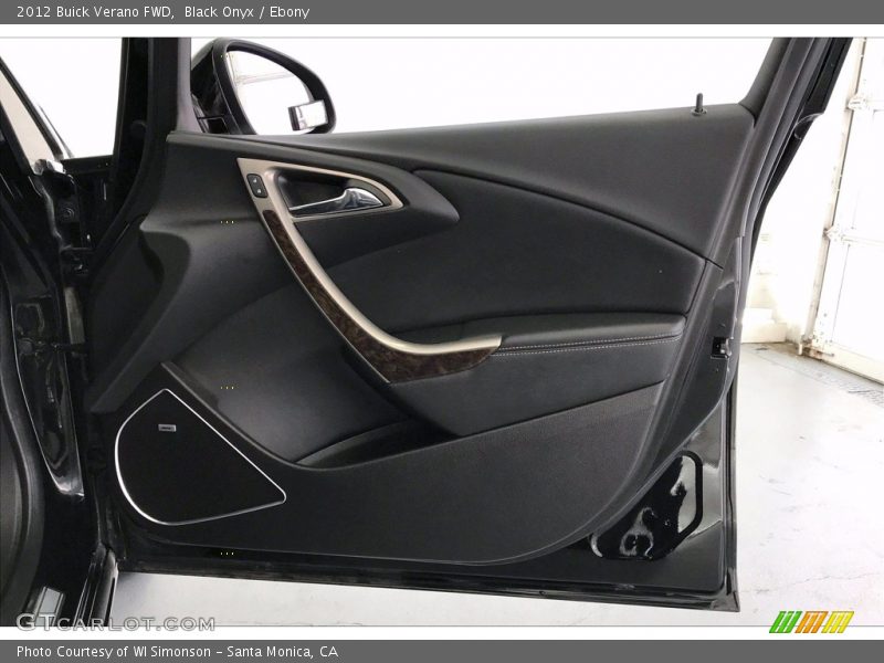 Black Onyx / Ebony 2012 Buick Verano FWD
