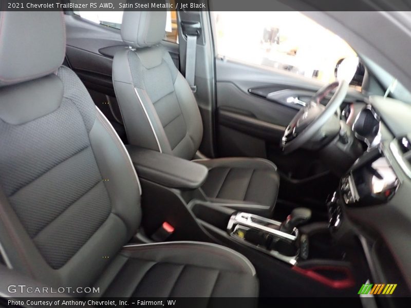 Satin Steel Metallic / Jet Black 2021 Chevrolet TrailBlazer RS AWD