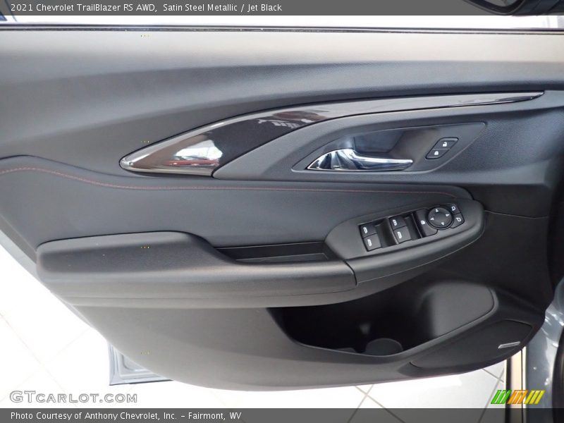 Satin Steel Metallic / Jet Black 2021 Chevrolet TrailBlazer RS AWD