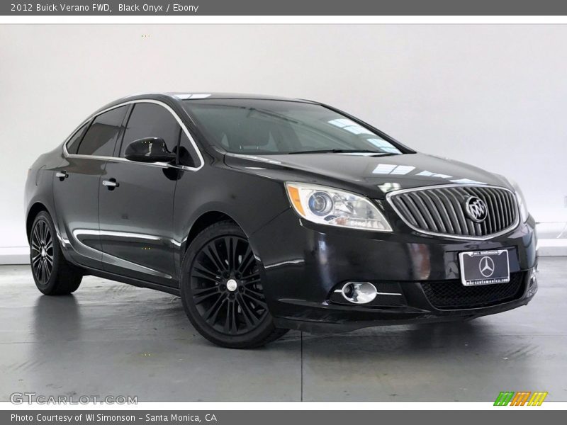 Black Onyx / Ebony 2012 Buick Verano FWD