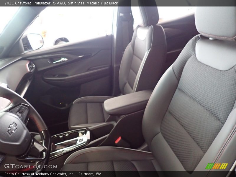 Satin Steel Metallic / Jet Black 2021 Chevrolet TrailBlazer RS AWD