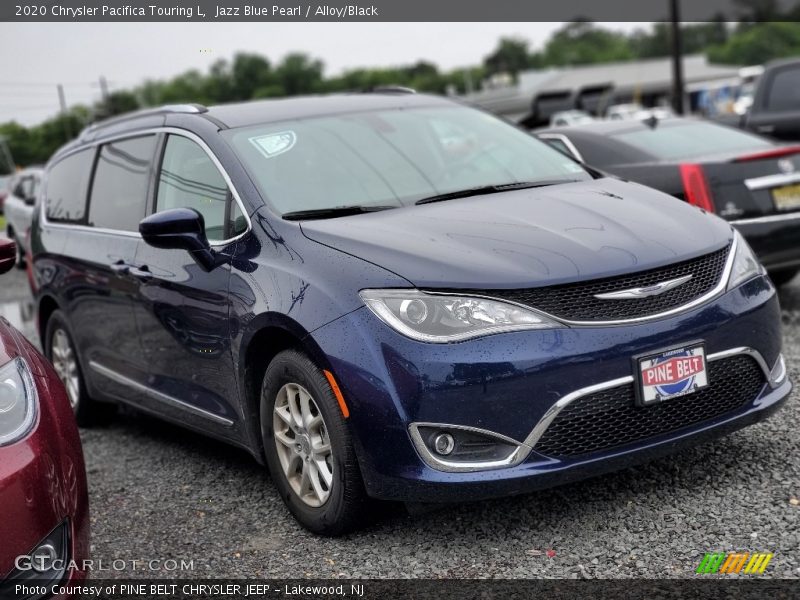 Jazz Blue Pearl / Alloy/Black 2020 Chrysler Pacifica Touring L