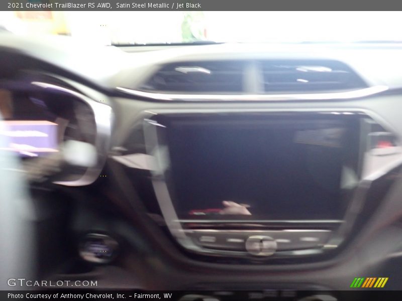 Satin Steel Metallic / Jet Black 2021 Chevrolet TrailBlazer RS AWD