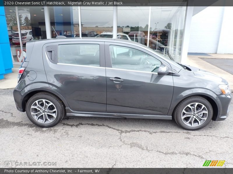 Nightfall Gray Metallic / Jet Black 2020 Chevrolet Sonic LT Hatchback