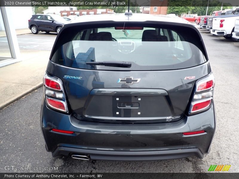 Nightfall Gray Metallic / Jet Black 2020 Chevrolet Sonic LT Hatchback