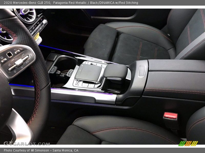 Patagonia Red Metallic / Black/DINAMICA w/Red Stitching 2020 Mercedes-Benz GLB 250