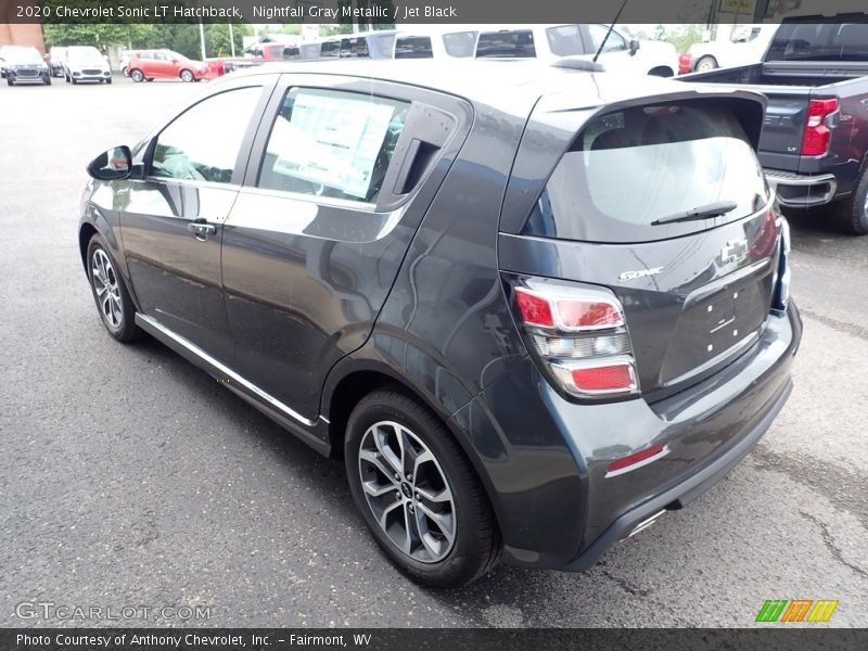 Nightfall Gray Metallic / Jet Black 2020 Chevrolet Sonic LT Hatchback