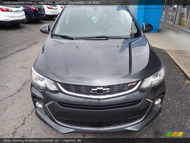 Nightfall Gray Metallic / Jet Black 2020 Chevrolet Sonic LT Hatchback
