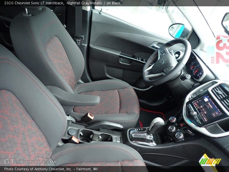 Nightfall Gray Metallic / Jet Black 2020 Chevrolet Sonic LT Hatchback