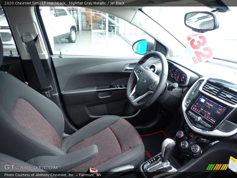 Nightfall Gray Metallic / Jet Black 2020 Chevrolet Sonic LT Hatchback