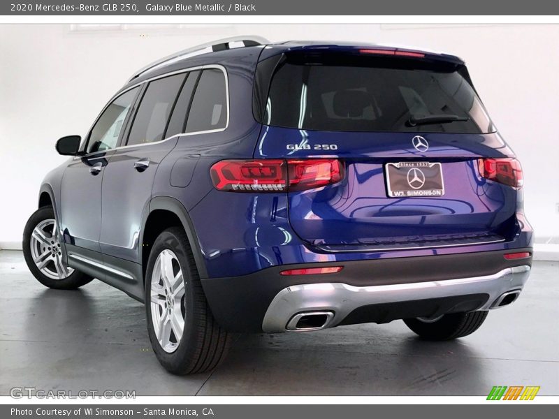 Galaxy Blue Metallic / Black 2020 Mercedes-Benz GLB 250