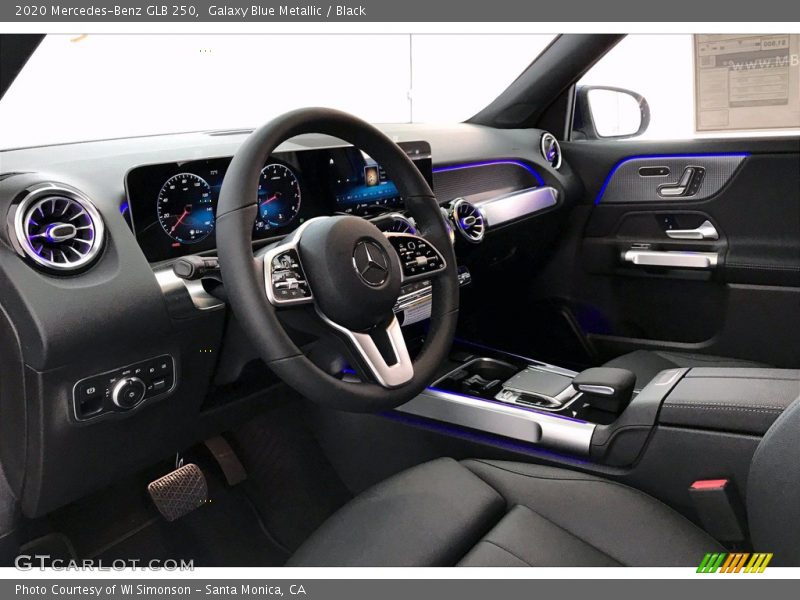 Galaxy Blue Metallic / Black 2020 Mercedes-Benz GLB 250