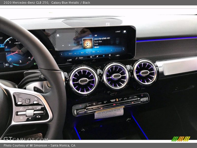 Galaxy Blue Metallic / Black 2020 Mercedes-Benz GLB 250