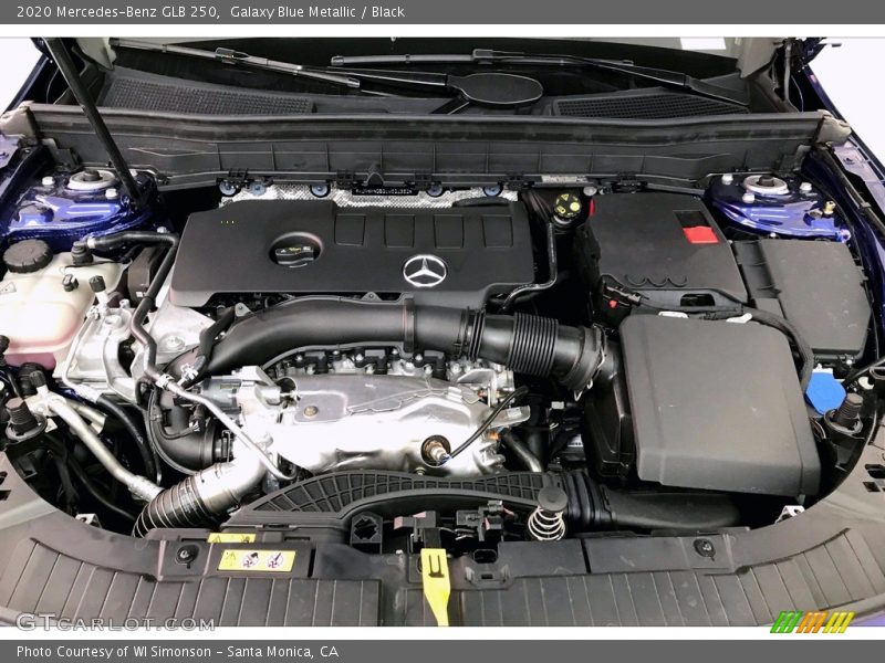 Galaxy Blue Metallic / Black 2020 Mercedes-Benz GLB 250