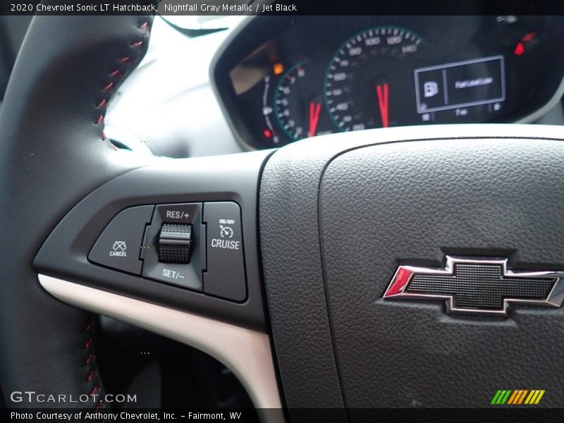Nightfall Gray Metallic / Jet Black 2020 Chevrolet Sonic LT Hatchback