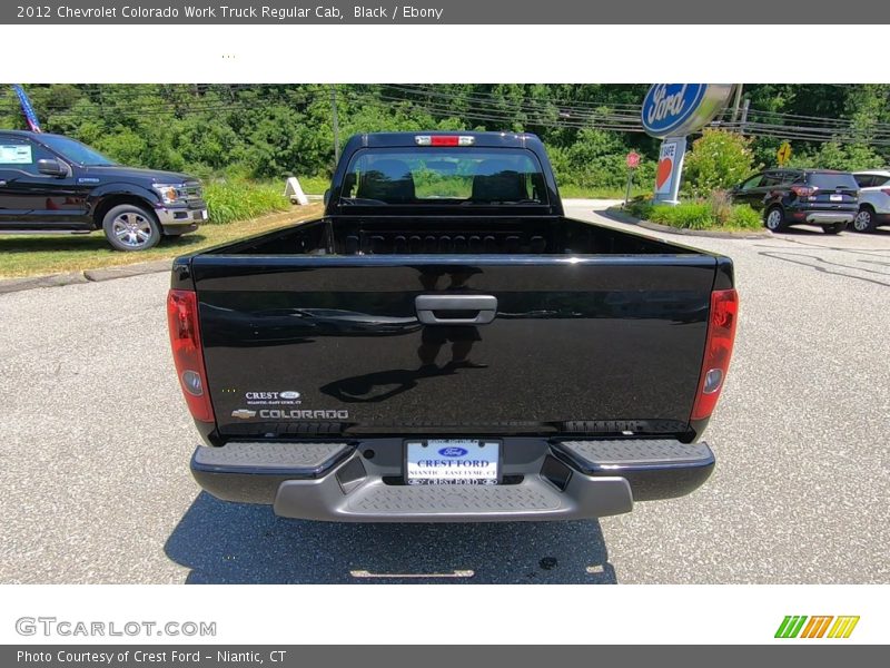Black / Ebony 2012 Chevrolet Colorado Work Truck Regular Cab