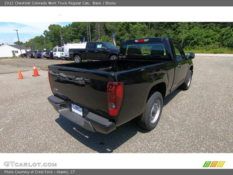 Black / Ebony 2012 Chevrolet Colorado Work Truck Regular Cab
