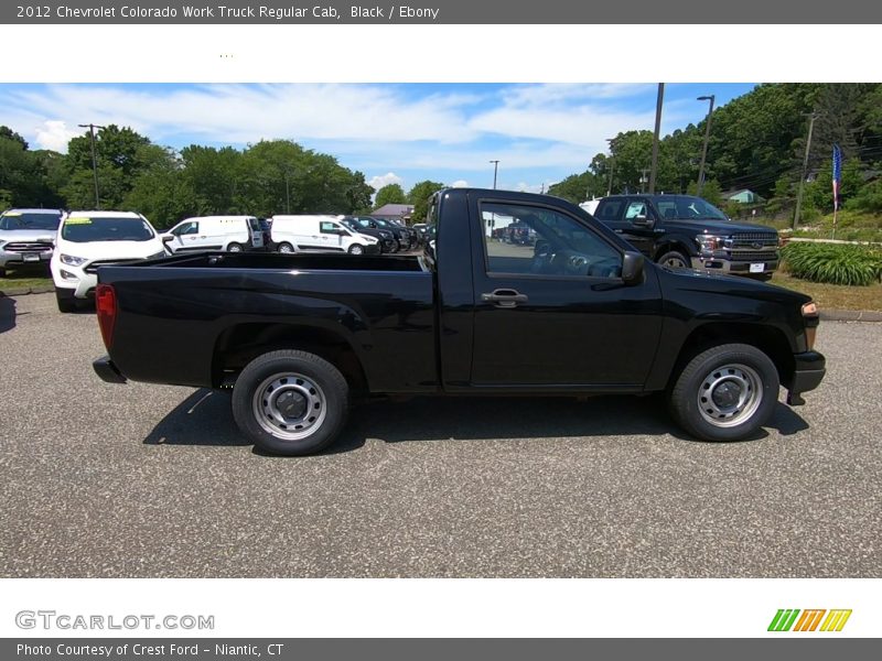 Black / Ebony 2012 Chevrolet Colorado Work Truck Regular Cab