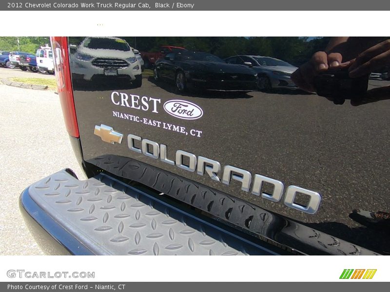 Black / Ebony 2012 Chevrolet Colorado Work Truck Regular Cab