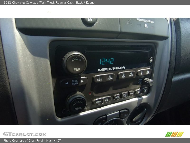 Black / Ebony 2012 Chevrolet Colorado Work Truck Regular Cab