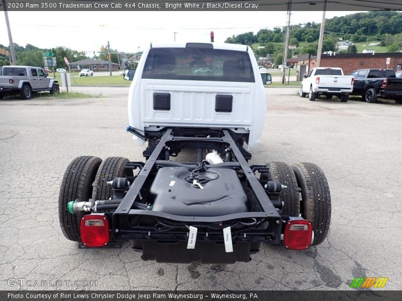 Bright White / Black/Diesel Gray 2020 Ram 3500 Tradesman Crew Cab 4x4 Chassis