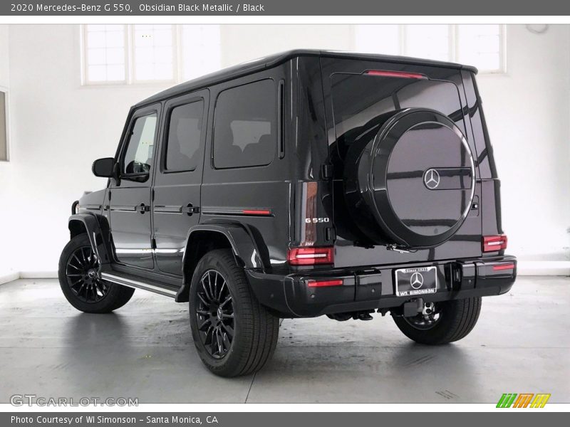 Obsidian Black Metallic / Black 2020 Mercedes-Benz G 550