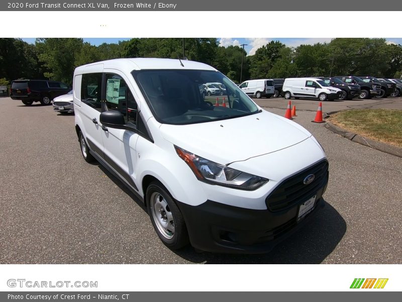 Frozen White / Ebony 2020 Ford Transit Connect XL Van
