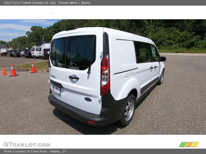 Frozen White / Ebony 2020 Ford Transit Connect XL Van