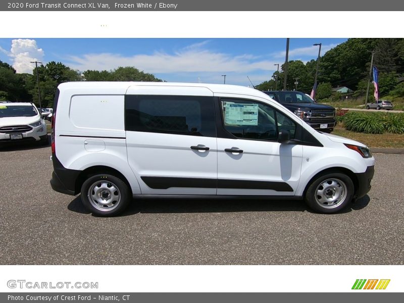 Frozen White / Ebony 2020 Ford Transit Connect XL Van