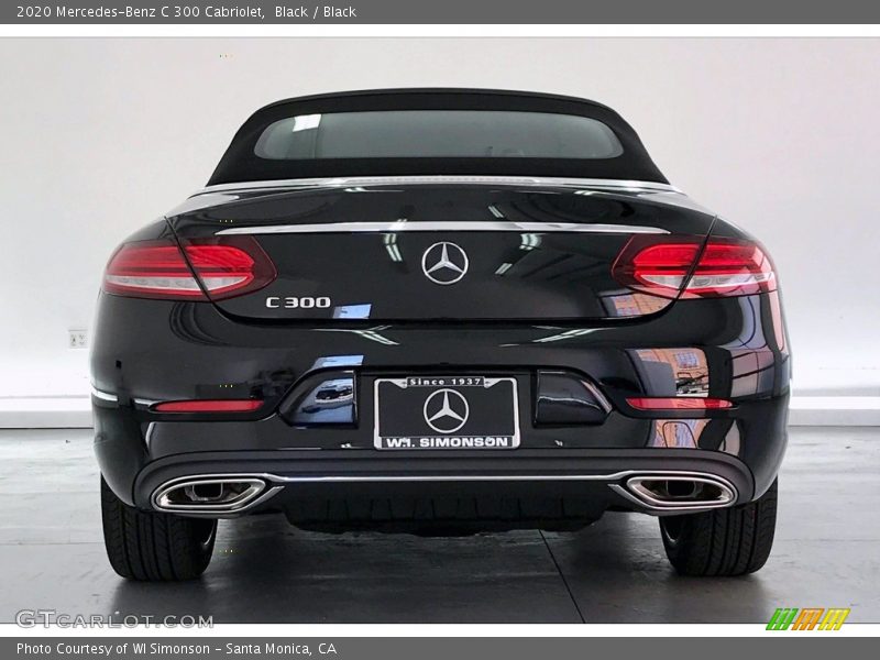 Black / Black 2020 Mercedes-Benz C 300 Cabriolet